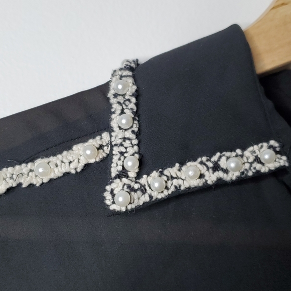 ZARA Oversized Detailed Blouse - Picture 6 of 9